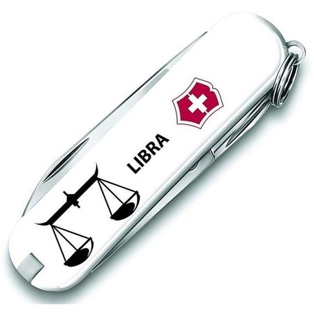 Swiss Army Brands VIC-55085.LIB 2019 Victorinox Classic SD Zodiac Libra Pocket Knife -  SWISS ARMS